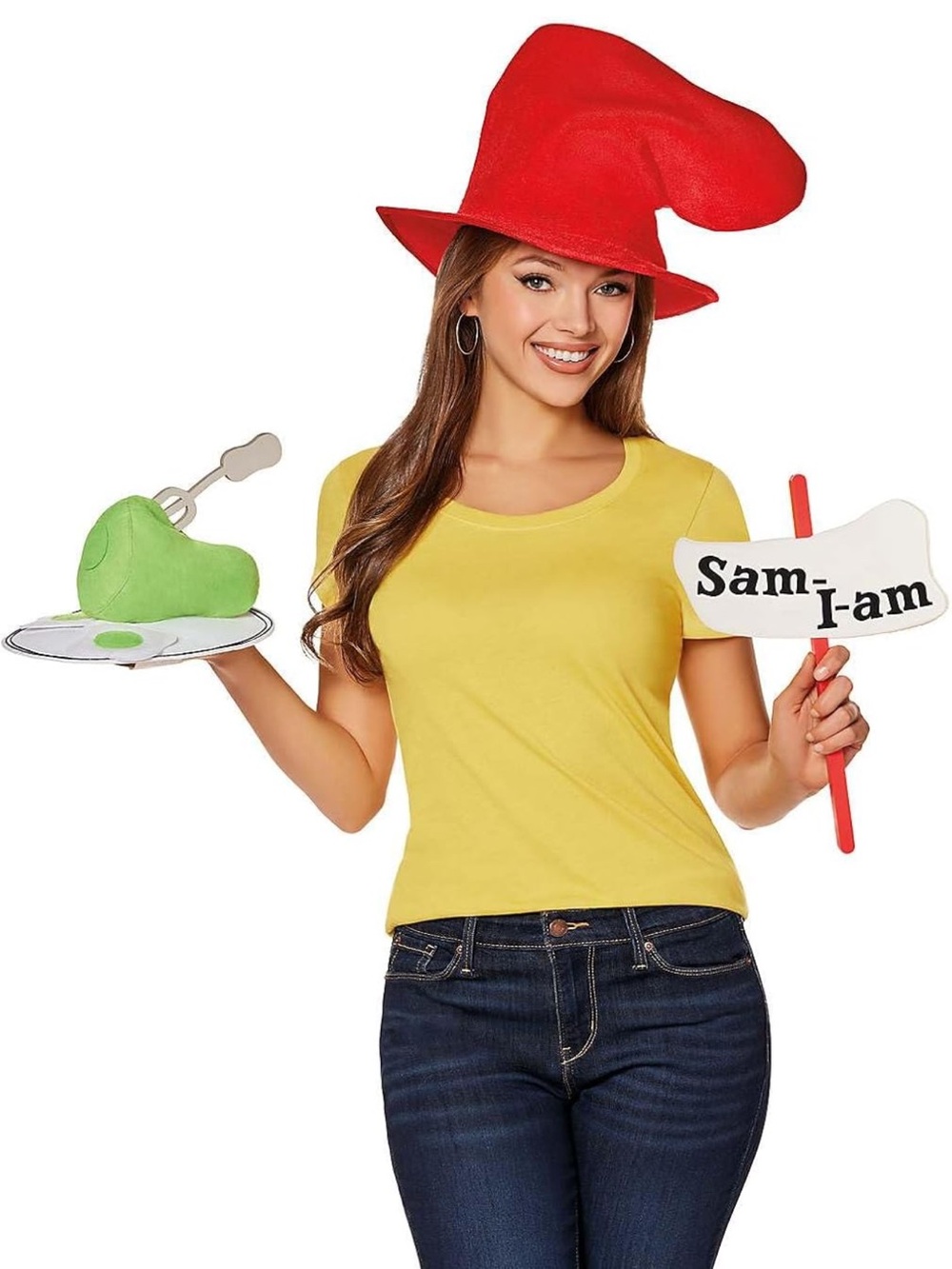 Sam I Am Accessory Kit - Dr. Seuss, Unisex Adult, ONE Size FITS Most Standard
